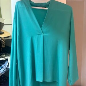 Elegant Teal Women's Top